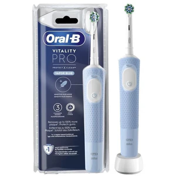 Cepillo electrico azul VITALITY, pack 1 ud - 1 ud - Imagen del producto en Findit