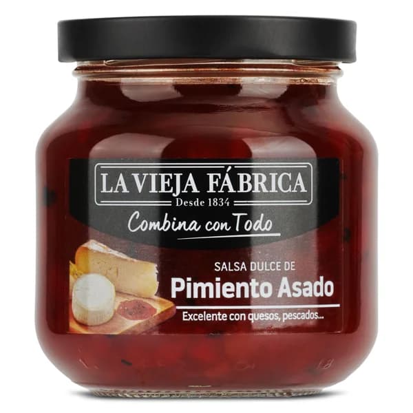 Salsa dulce de pimiento asado La vieja fábrica frasco 280 g - 0.28 kg - Imagen del producto en Findit