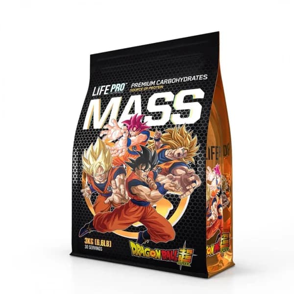 Life Pro - Mass Gainer Dragon Ball Super Limited Edition (3kg) - 3 kg - Imagen del producto en Findit