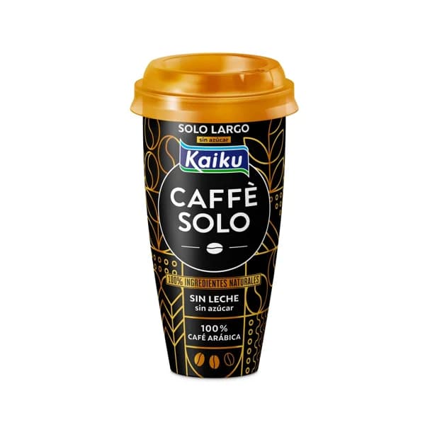 KAIKU Café solo sin azúcar 230ml - 0.23 l - Imagen del producto en Findit