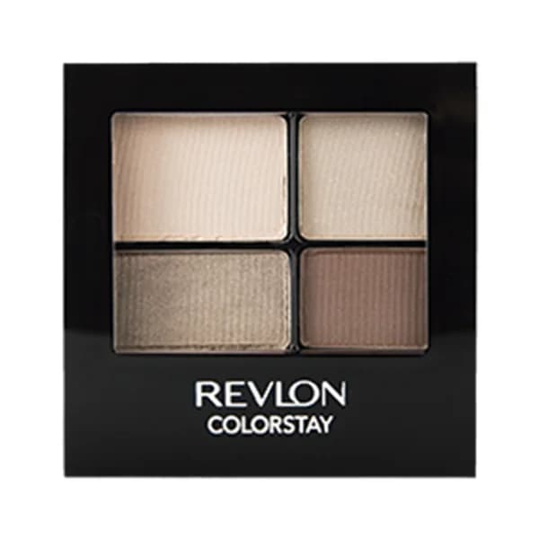 REVLON Colorstay Tono 500 Addictive Sombra de ojos con 4 tonos marrones de larga duración y con textura sedosa. - 1 ud - Imagen del producto en Findit