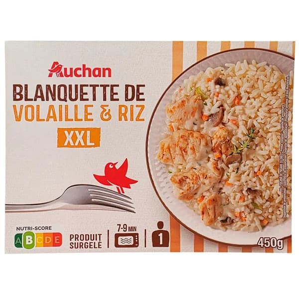 AUCHAN Arroz con pollo 450 g Producto Alcampo. - 0.45 kg - Imagen del producto en Findit