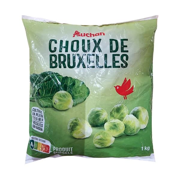 AUCHAN Coles de Bruselas 1 kg Producto Alcampo. - 1 kg - Imagen del producto en Findit