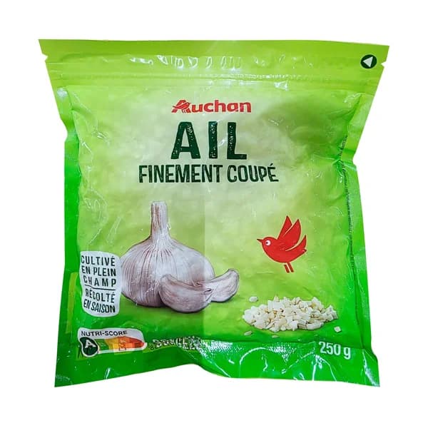 AUCHAN Ajo picado 250 g Producto Alcampo. - 0.25 kg - Imagen del producto en Findit