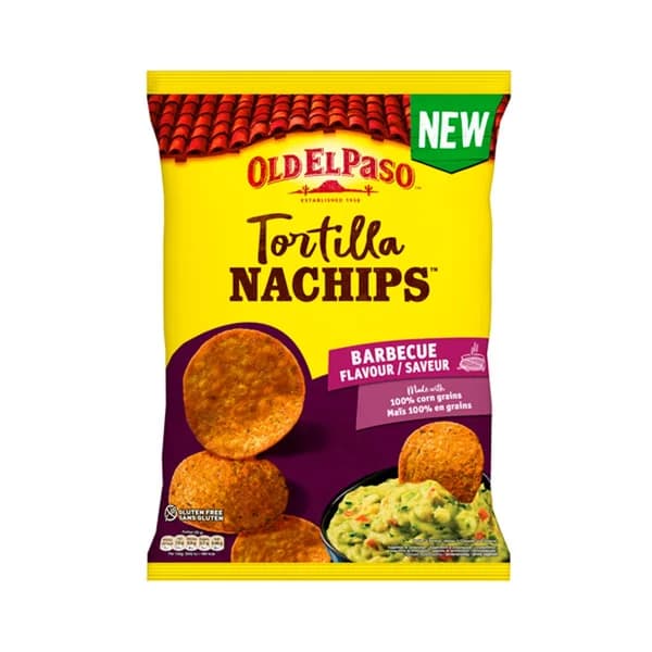 OLD EL PASO Nachips barbacoa 185g - 0.19 kg - Imagen del producto en Findit