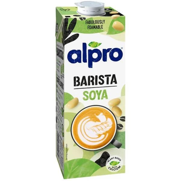 Bebida vegetal soja barista ALPRO, brik 1 litro - 1 l - Imagen del producto en Findit