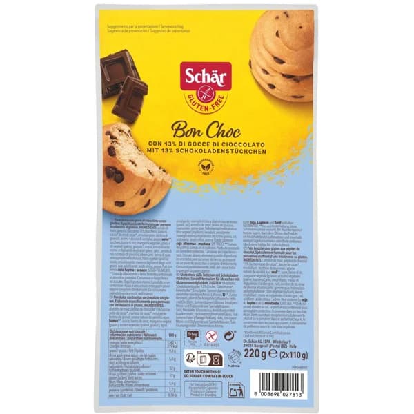 Bon Choc SCHAR, paquete 220 g - 0.22 kg - Imagen del producto en Findit