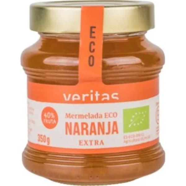 Mermelada de naranja eco VERITAS, frasco 350 g - 0.35 kg - Imagen del producto en Findit