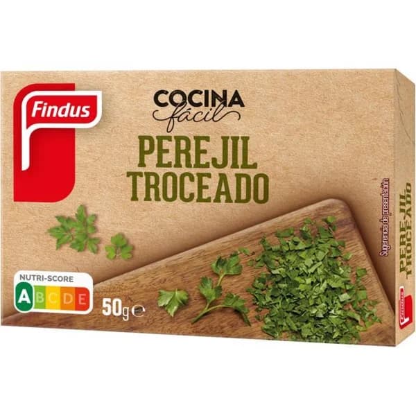 Perejil troceado FINDUS, caja 50 g - 0.05 kg - Imagen del producto en Findit