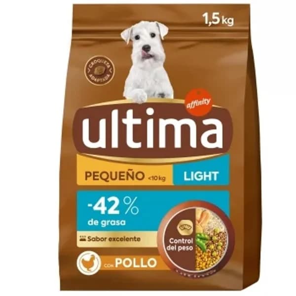 Pienso de pollo para perro pequeño adulto Ultima Dog 1,5 kg. - 1.5 kg - Imagen del producto en Findit