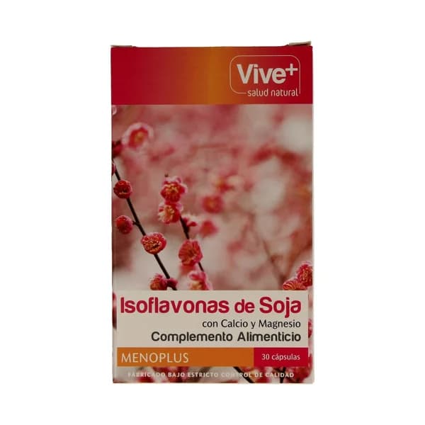 Isoflavonas de soja VIVE PLUS 30 uds. - 1 ud - Imagen del producto en Findit