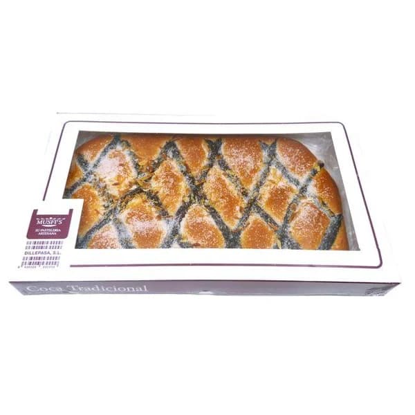 Coca brioche con chocolate MUSFI'S, caja 500 g - 1 ud - Imagen del producto en Findit