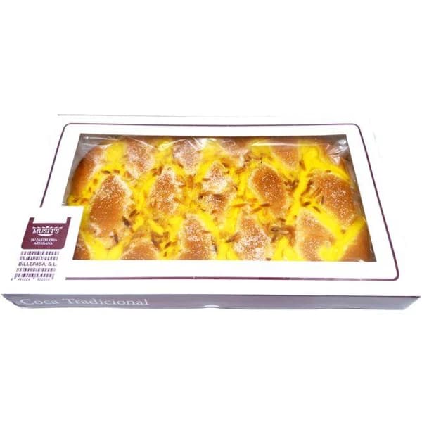 Coca brioche con crema MUSFI'S, caja 500 g - 0.5 kg - Imagen del producto en Findit