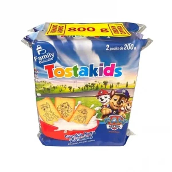 Galletas Tostakids 800 g. - 0.8 kg - Imagen del producto en Findit