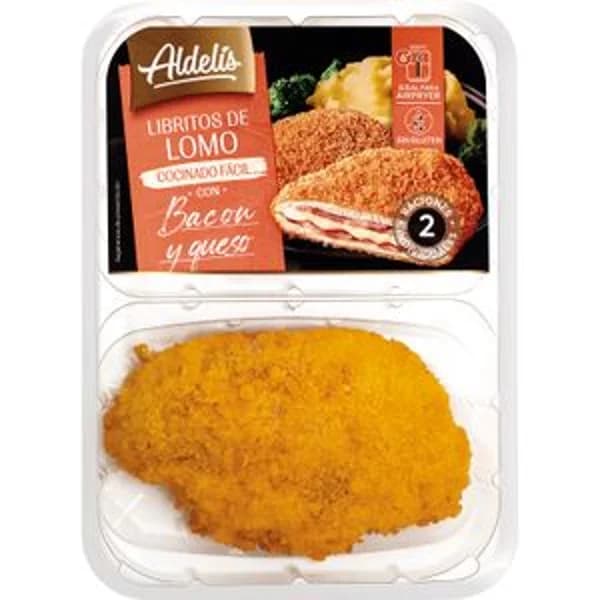 Librito Lomo de Cerdo Con Bacon y Queso - 0.2 kg - Imagen del producto en Findit