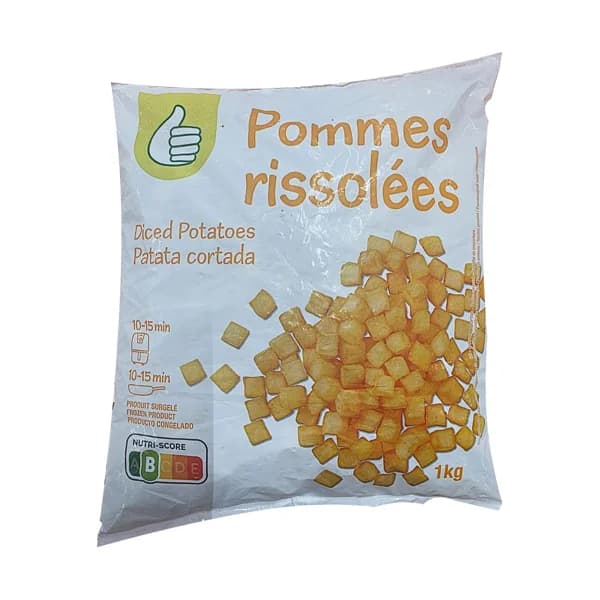 PRODUCTO ECONÓMICO ALCAMPO Patatas fritas en dados 1 kg. - 1 kg - Imagen del producto en Findit