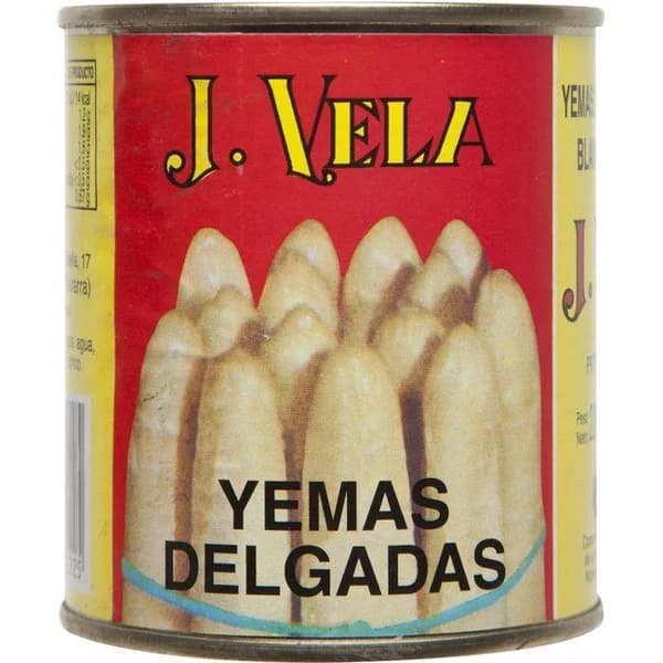 Yema de espárrago J. VELA, lata 135 g - 0.14 kg - Imagen del producto en Findit