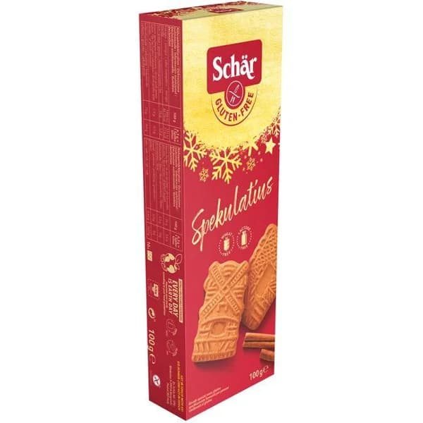 Galleta Speculoos sin gluten SCHAR, caja 100 g - 0.1 kg - Imagen del producto en Findit