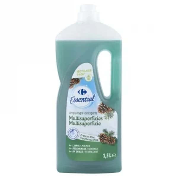 Friegasuelos frescor pino Essential Carrefour 1,5 l. - 1.5 l - Imagen del producto en Findit