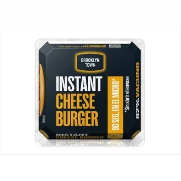 Burger cheese Instant Brooklyn Town 210 g. - 0.21 kg - Imagen del producto en Findit