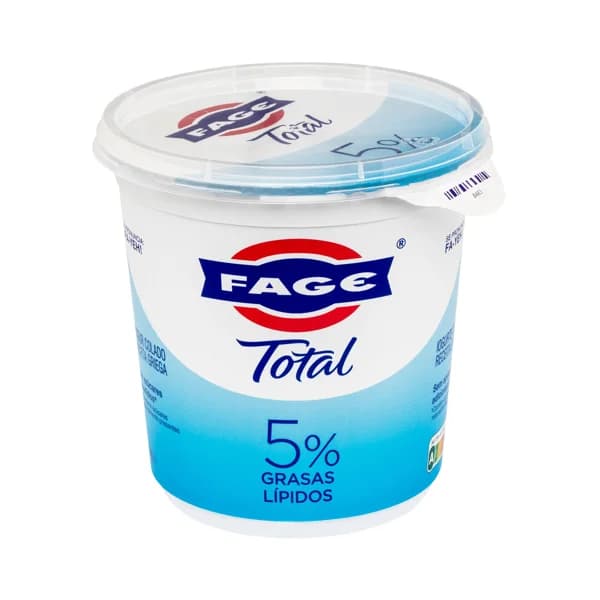 FAGE Yogur natural colado receta griega, con tan sólo 5% materia grasa Total 1 kg. - 1 kg - Imagen del producto en Findit