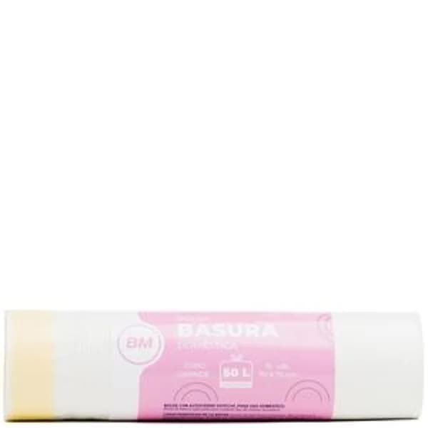 Bolsa de basura con autocierre 70x75 50 l 15 uds - 14.58 ud - Imagen del producto en Findit