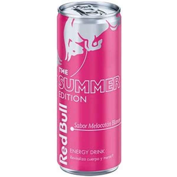 Bebida energética sabor melocotón lata 25 cl - 0.25 l - Imagen del producto en Findit