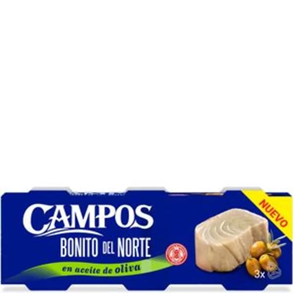 Bonito del norte en aceite de oliva 3x65 g - 0.16 kg - Imagen del producto en Findit