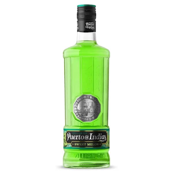 Ginebra sabor melón Puerto de Indias botella 70 cl - 0.7 l - Imagen del producto en Findit