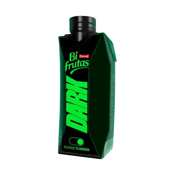 BIFRUTAS Dark Leche con zumo de papaya y mango con guaraná 330 ml. - 0.33 l - Imagen del producto en Findit