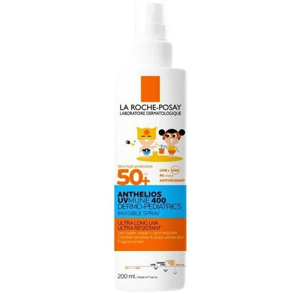 Solar invisible pediátrico SPF50+ LA ROCHE POSAY, spray 200 ml - 0.2 l - Imagen del producto en Findit