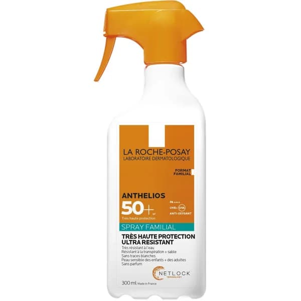 Crema solar familiar SPF50+ LRP ANTHELIOS, pistola 300 ml - 0.3 l - Imagen del producto en Findit