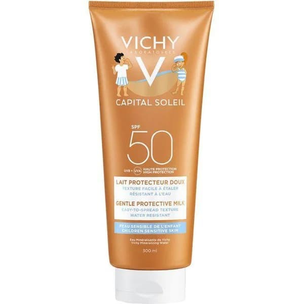 Leche solar hidratante niños SFP50+ VICHY, tubo 300 ml - 0.3 l - Imagen del producto en Findit