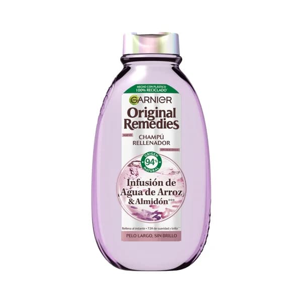 ORIGINAL REMEDIES de Garnier Champú rellenador para cbellos largos, sin brillo 400 ml. - 0.4 l - Imagen del producto en Findit