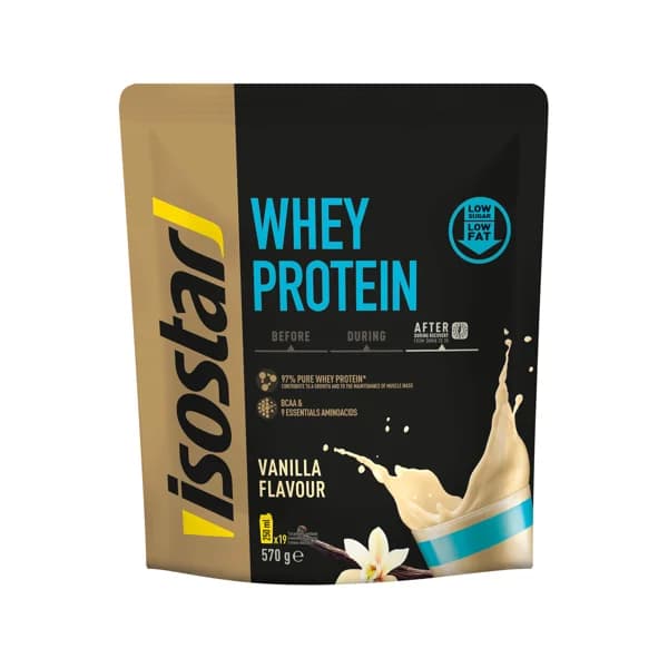 ISOSTAR Whey protein vainilla ISOSTAR 570 g - 0.57 kg - Imagen del producto en Findit