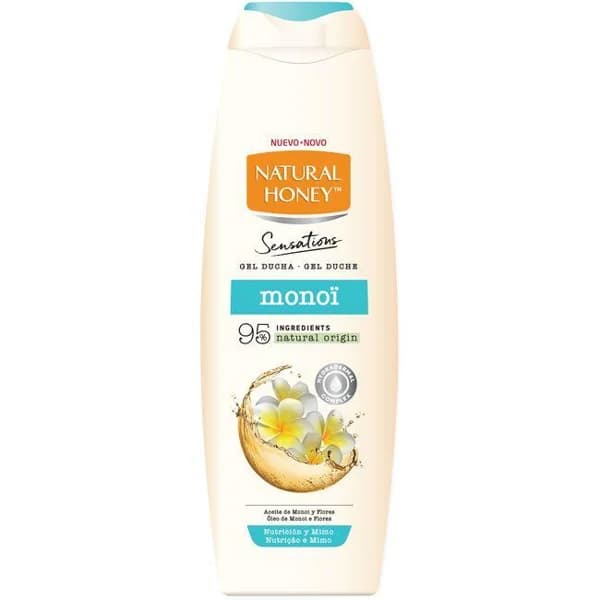 Gel de ducha monoi NATURAL HONEY, bote 650 ml - 0.65 l - Imagen del producto en Findit