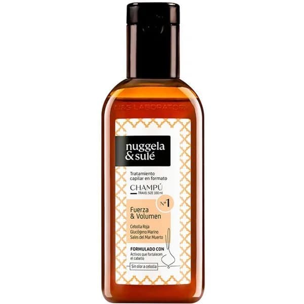 Champú premium cebolla Fuerza&Volumen NUGGELLA&SULE, bote 100 ml - 0.1 l - Imagen del producto en Findit