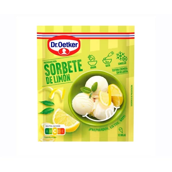 DR. OETKER Preparado para sorbete de limón 108 gr. - 0.11 kg - Imagen del producto en Findit
