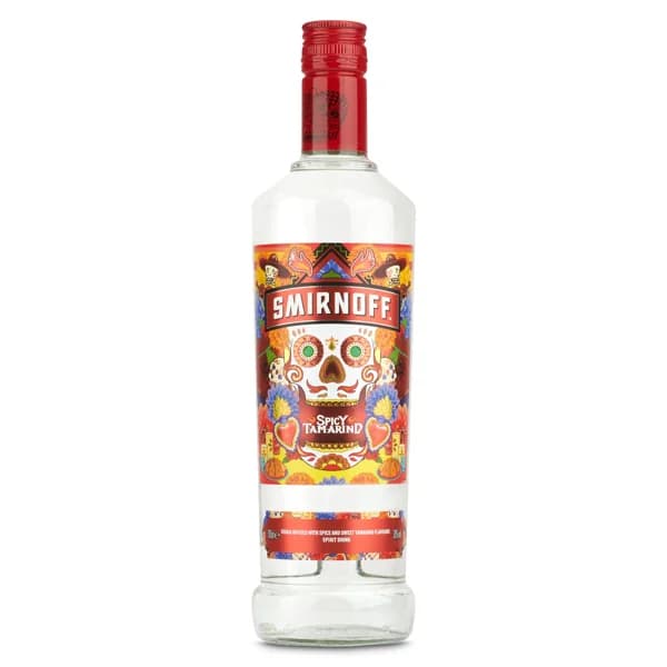 Vodka spicy tamarindo Smirnoff botella 70 cl - 0.7 l - Imagen del producto en Findit