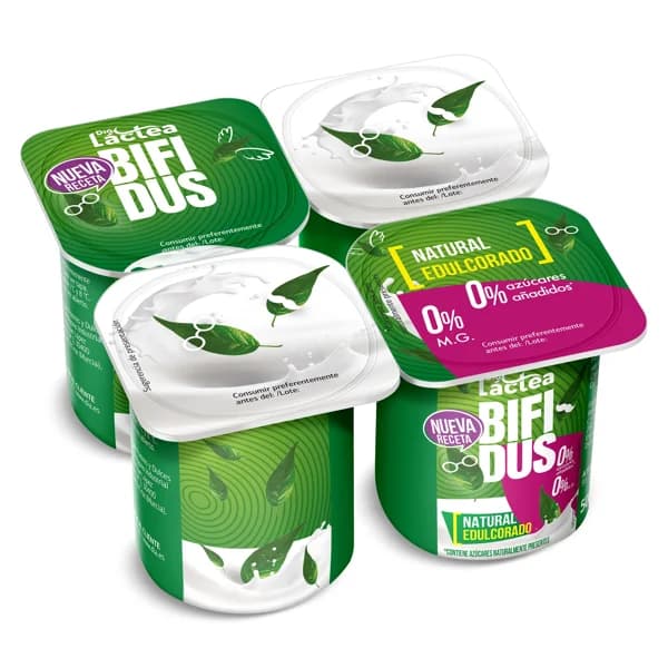 Cremoso natural desnatado edulcorado Dia Láctea pack 4 x 125 g - 0.5 kg - Imagen del producto en Findit