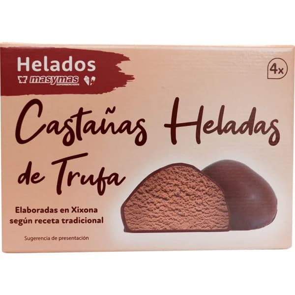 Helado Castaña Trufa - 0.22 l - Imagen del producto en Findit