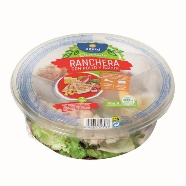 Ensalada Bowl Ranchera 205G - 0.21 kg - Imagen del producto en Findit