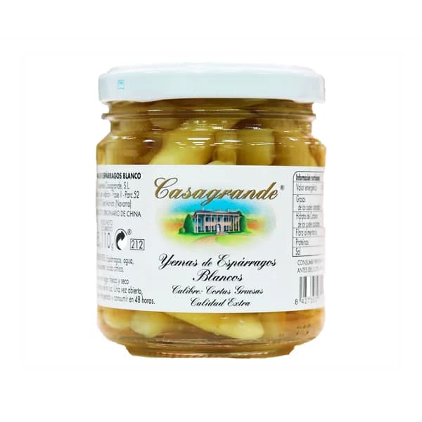 CASAGRANDE Yemas de espárrago cortas gruesas 110 g. - 0.11 kg - Imagen del producto en Findit