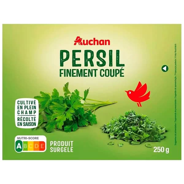 AUCHAN Perejil picado 250 g Producto Alcampo. - 0.25 kg - Imagen del producto en Findit