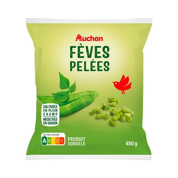 AUCHAN Habas peladas 450 g Producto Alcampo. - 0.45 kg - Imagen del producto en Findit