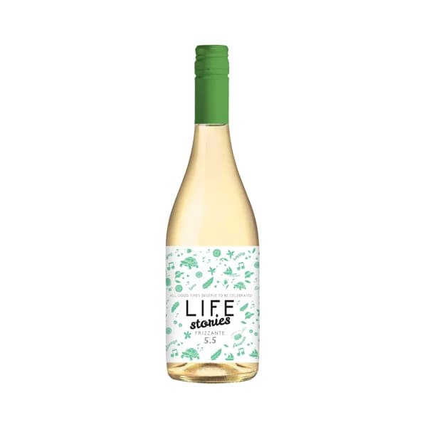 LIFE STORIES Vino blanco frizzante verdejo botella 75 cl. - 0.75 l - Imagen del producto en Findit
