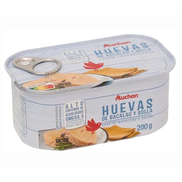 PRODUCTO ALCAMPO Huevas de bacalao 200 gr. - 0.2 kg - Imagen del producto en Findit