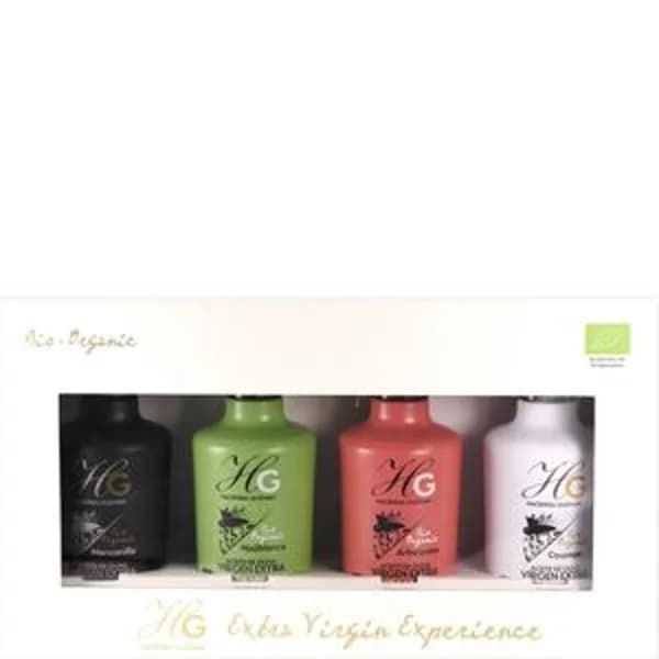 Aceite de oliva virgen extra 4 variedades 4x250 ml - 1 ud - Imagen del producto en Findit