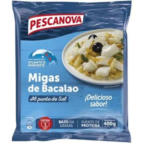 Migas de bacalao 400 g - 0.4 kg - Imagen del producto en Findit