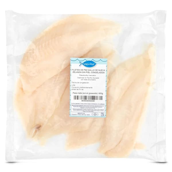 Filetes de pez gallo sin piel Vento bolsa 500 g - 0.5 kg - Imagen del producto en Findit